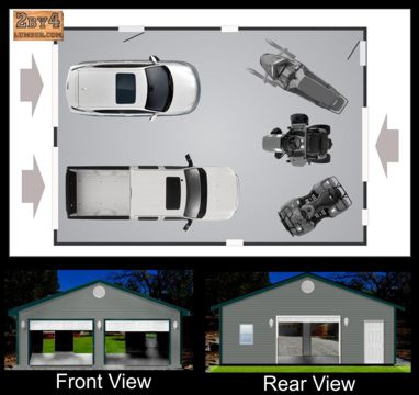 All in one garage package 26x36