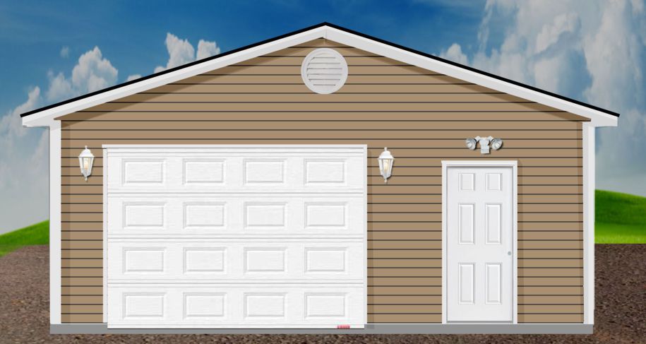 20x26 Garage Package Deluxe