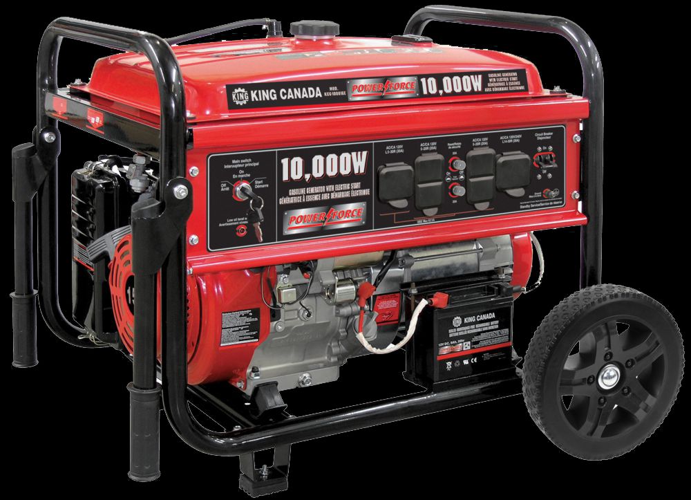 10,000 watt generator kcg-10001ge